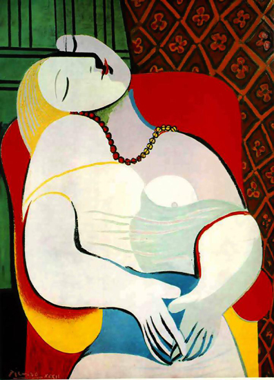 Bức họa Nàng thơ hay dream của danh họa Picasso